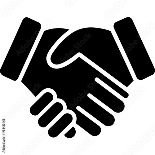 Helping Hands Support Silhouette Icon