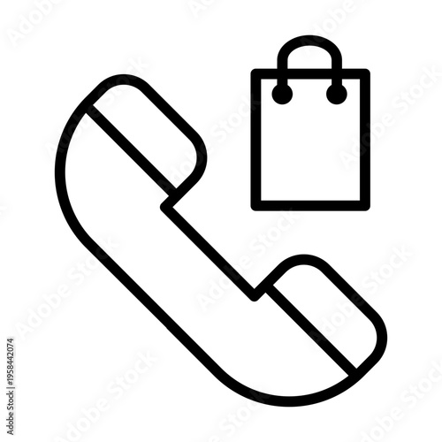 Shopping icon vector. Online shopping Illustration sign. Purchases symbol or logo.