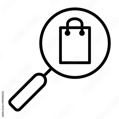 Shopping icon vector. Online shopping Illustration sign. Purchases symbol or logo.