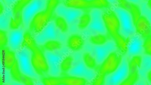 Bright abstract green and yellow background with dynamic pattern