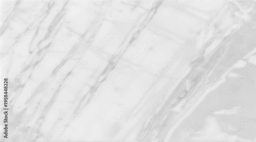 Obraz premium The pristine white marble surface displays intricate veining patterns, creating a luxurious and sophisticated texture ideal for backgrounds and designs visually.