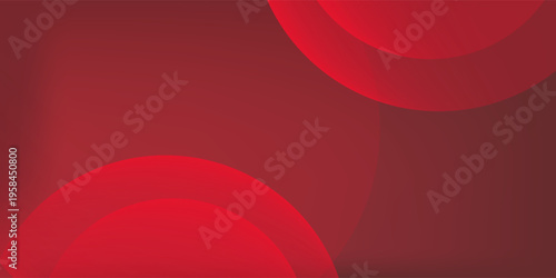 PrintRed abstract background. Circle shapes composition Space. suitable for background, landing page, wallpaper, home screen, theme. vector eps 10