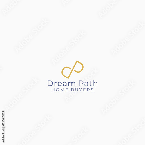 Dream Path Home Buyers Logo Design.