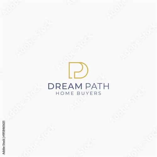 Dream Path Home Buyers Logo Design.