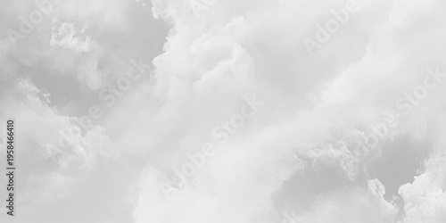 Minimalist Gray Sky with Cloud Details. Minimal Gray Sky with Soft Cloud Layers. Dramatic Sky Background in Gray Shades