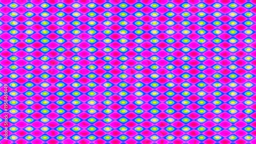 Bright Abstract Pattern with Colorful Geometric Shapes
