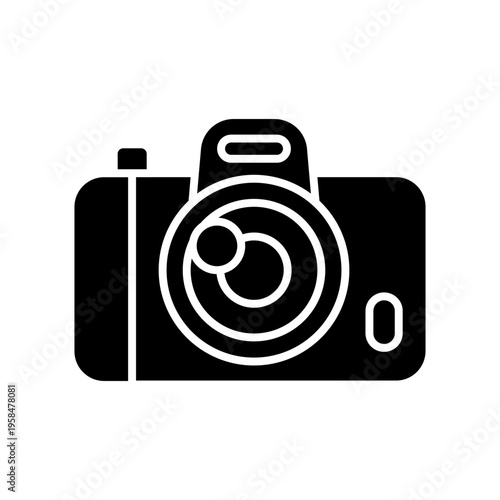 camera color line icon.