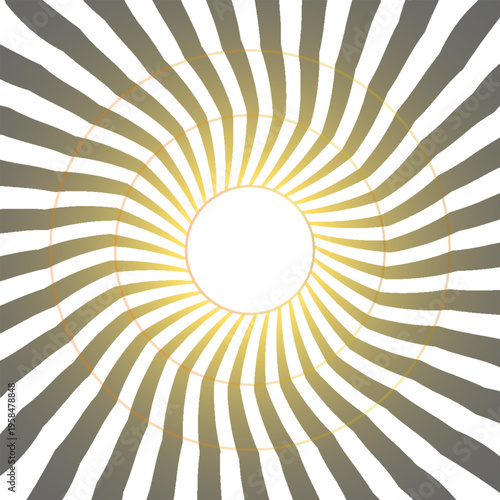 Packed donut divisions compose a dense circular wheel representing multiple radial data layers.