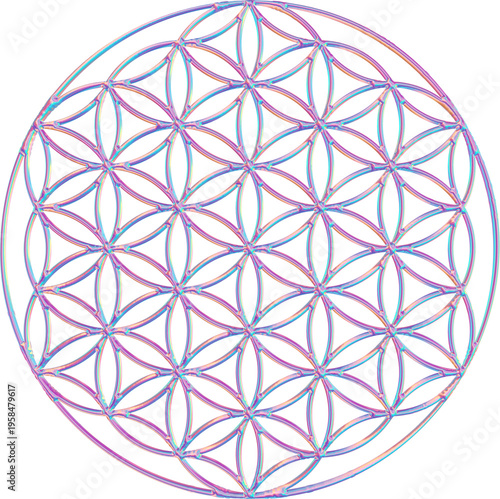 Flower of Life Sacred Geometry Symbol