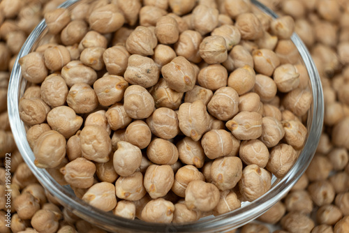 Wallpaper Mural Healthy vegan protein source dry chickpeas. Torontodigital.ca