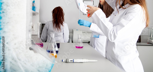 A laboratory where medical research is conducted.