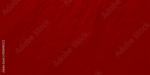 Deep red textured wall background with organic rough plaster surface and soft shadows