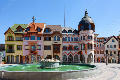 Wallpaper Mural Europe square in Komarno. Slovakia Torontodigital.ca