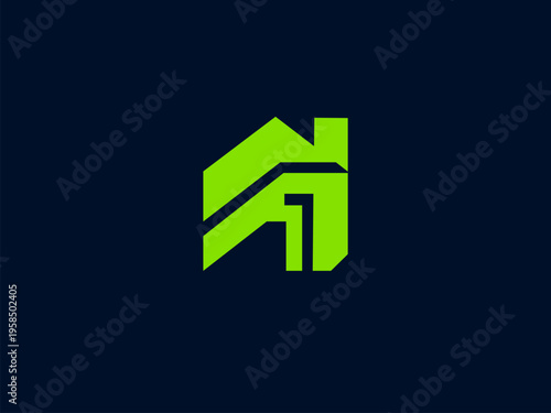real estate logo design icon home