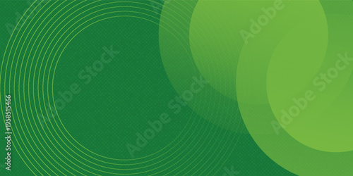 Clean natural green color gradation with pale tone paint on environmental friendly cardboard box blank paper texture background with space minimal style