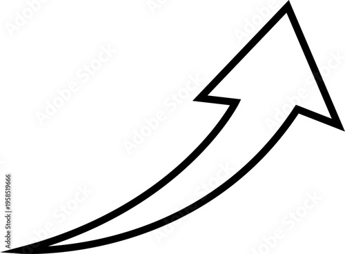 Curved Arrow Icon Group in Line Style Vector, Direction Pointer Navigation Symbol Bundle Pack, Swirl Rotate Flow Sign Silhouette Outline Design