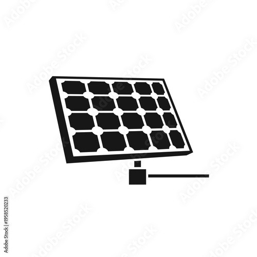 Solar panel renewable energy technology.