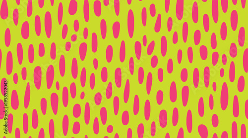 Droplet shapes, minimalist organic pattern. A vector illustration of droplets falling rhythmically.