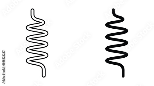 Coil Spring Wire Symbol Business