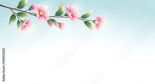 Beautiful pink flowers for mother's day celebration and gift ideas