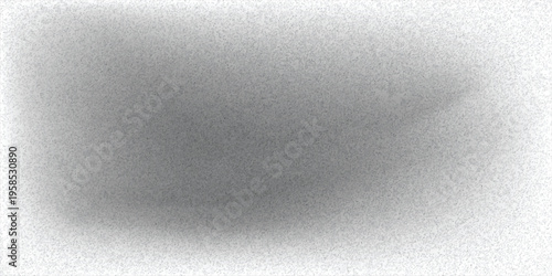 Grey gradient grain texture background gray black white monochrome smooth grainy backdrop design copy space. modern