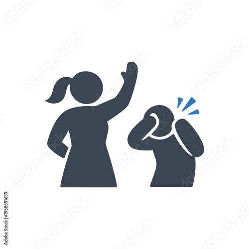 Verbal Threat and Intimidation Icon