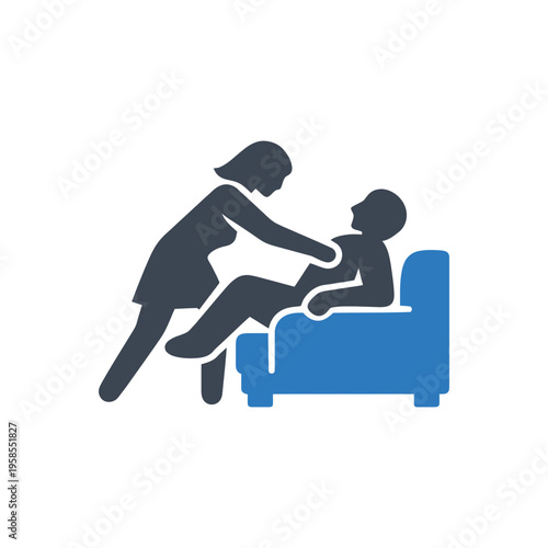 Physical Intimidation and Restraint Icon