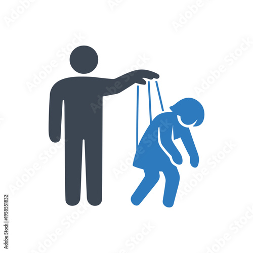 Emotional Manipulation Puppet Control Icon