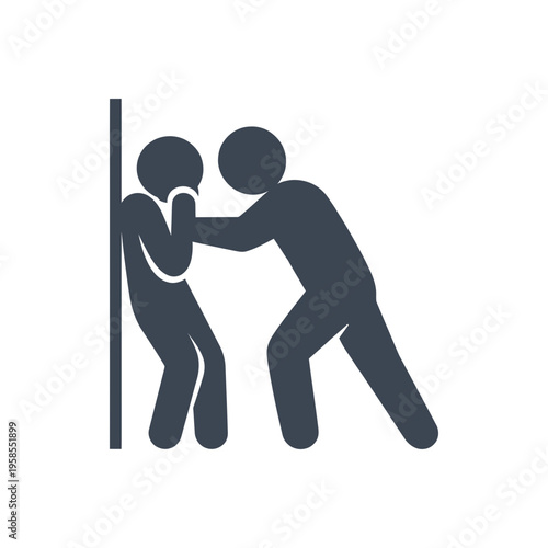 Cornering and Intimidating Behavior Icon