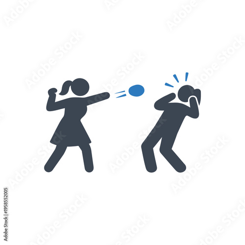 Throwing Objects and Assault Icon
