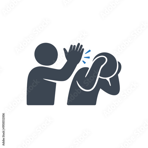 Physical Assault and Slapping Icon