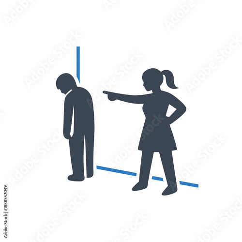 Punishment and Emotional Shaming Icon