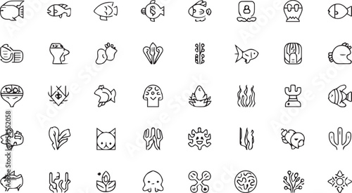 Professional Medical and Healthcare Line Icon Set for Hospital Clinic and Pharmacy