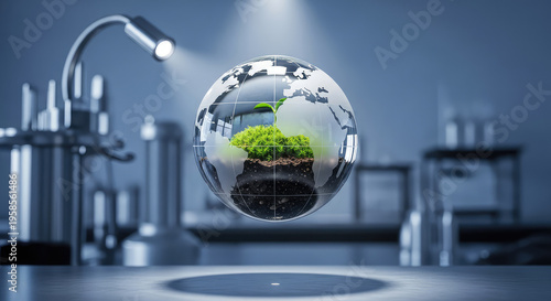 Sustainable earth in a laboratory setting