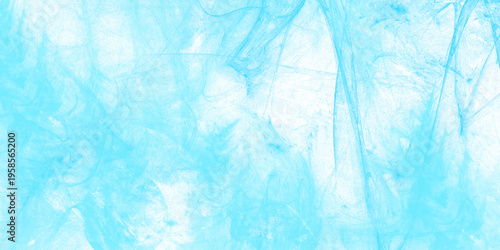 Ice blue background banner texture . blue sky background and white blurry, clear, and puffy clouds Smooth frozen ice texture with soft focus and abstract cool blue winter background for design