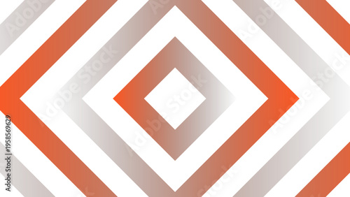 Abstract Geometric Pattern with Repeating Diamond Shapes and Warm Gradient Colors, Creating a Dynamic Visual Background for Modern Designs