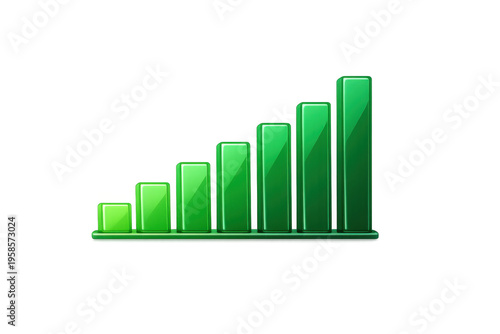 Investment growth visualization emerald green vertical bar chart displaying increasing wealth trends Free Download Investment growth visualization emerald green vertical bar chart displaying increasing wealth trends - GFXLoad