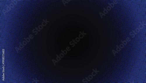Deep Blue Abstract Background with Soft Radial Gradient Glow