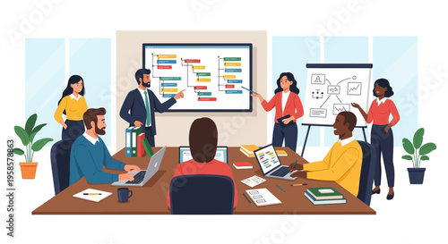 Team Meeting Presentation Discussion Planning.