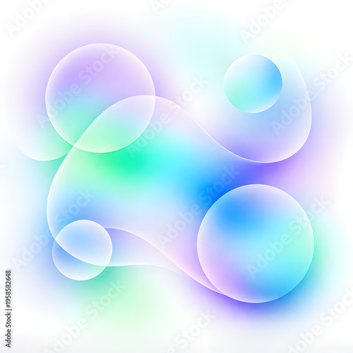Abstract iridescent