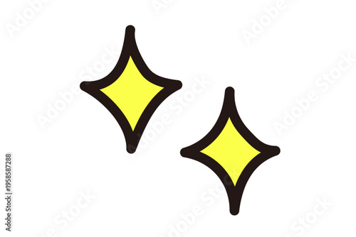 手描き風キラキライラスト