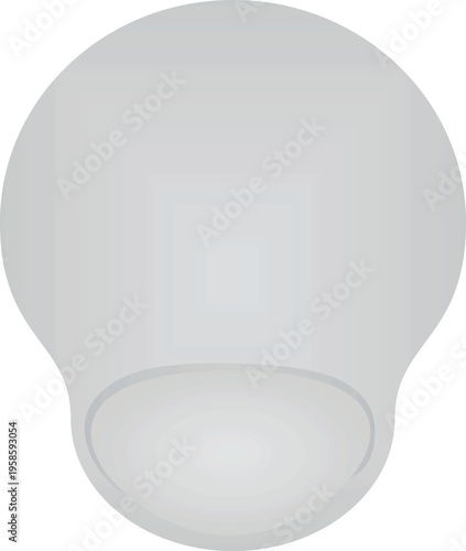 Φωτογραφία Grey mouse pad. vector illustration