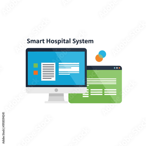Smart Hospital System Computer Interface.
