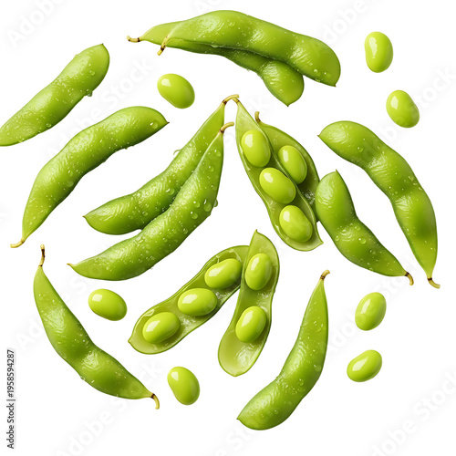 fresh green peas