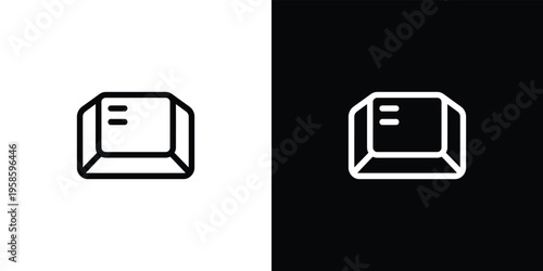 Black and white of a credit card on split background symbol payment finance