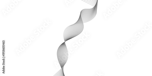 3d illustration of abstract white smoke forming a person symbol on a white paper background design