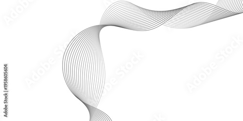 An abstract background features a 3d vector design of wavy lines and colorful curved shapes forming a guilloche pattern illustration