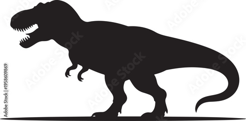 Tyrannosaurus Rex T Rex Dinosaur Silhouette