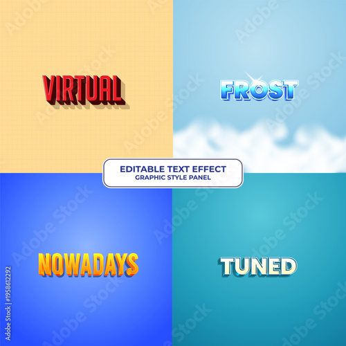 Dynamic Editable Text Effect Collection - Graphic Style Panel