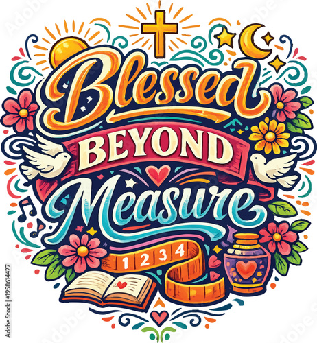 CHRISTIAN Trendy Tshirt Design SVG - Bible Verse t shirts design,  Calligraphy t shirt design, Hand drawn lettering phrase, Isolated on white background, svg Files for Cutting Cricut and Silhouette